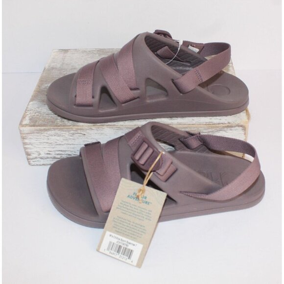 Chaco Chillos Sport Sparrow Womens Size 7 Purple Slide On Summer Sandals NWT - Picture 3 of 10